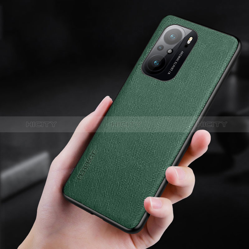 Funda Lujo Cuero Carcasa GS1 para Xiaomi Poco F3 5G