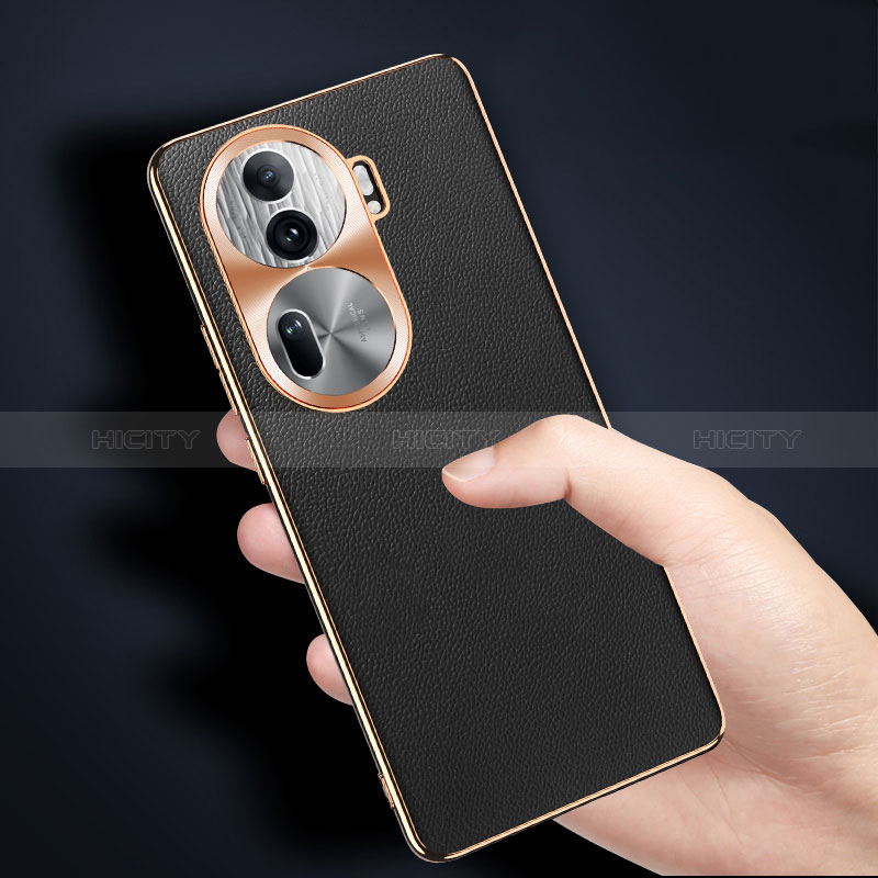 Funda Lujo Cuero Carcasa GS2 para Oppo Reno11 Pro 5G