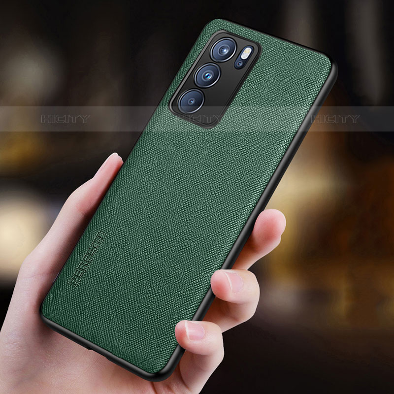 Funda Lujo Cuero Carcasa GS2 para Oppo Reno6 5G