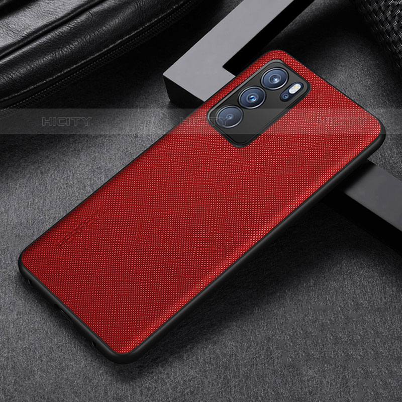 Funda Lujo Cuero Carcasa GS2 para Oppo Reno6 Pro 5G India