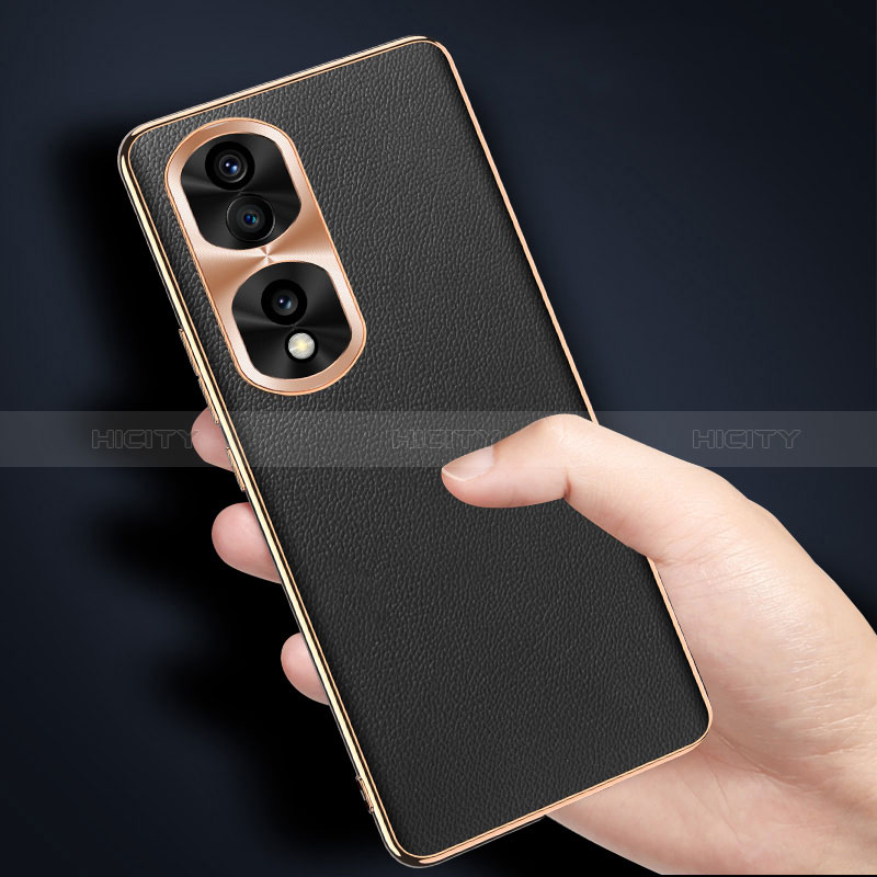 Funda Lujo Cuero Carcasa GS3 para Huawei Honor 70 Pro 5G