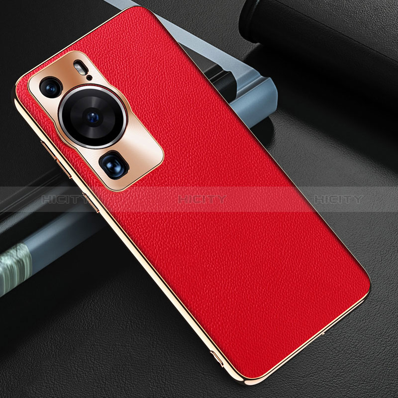 Funda Lujo Cuero Carcasa GS3 para Huawei P60 Pro