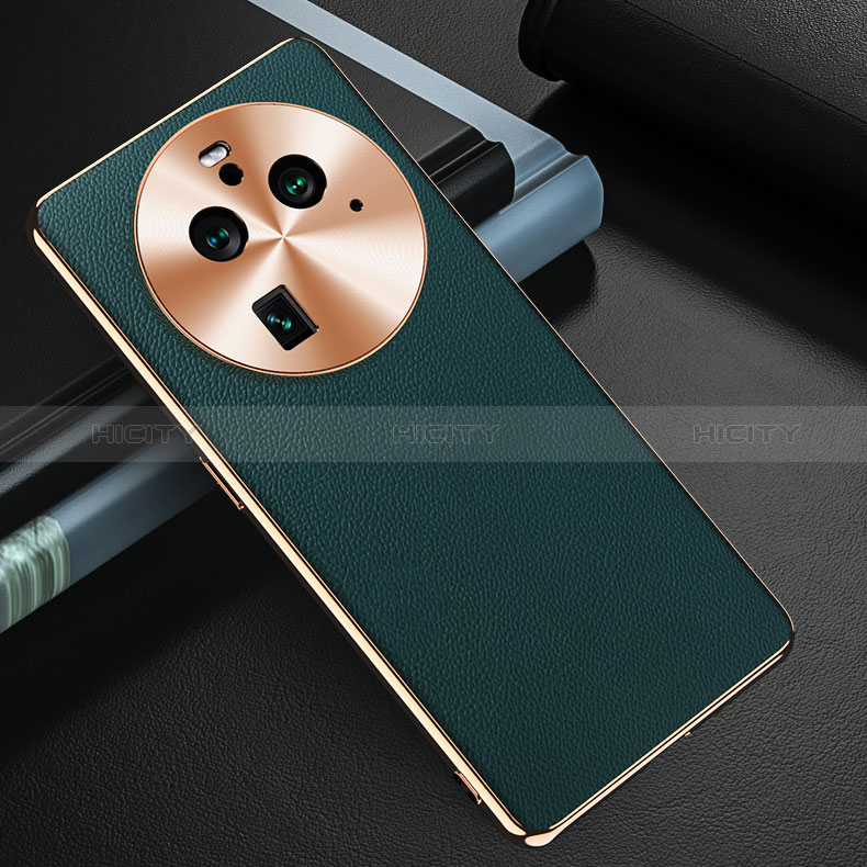 Funda Lujo Cuero Carcasa GS3 para Oppo Find X6 Pro 5G