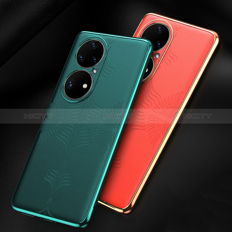 Funda Lujo Cuero Carcasa GS4 para Huawei P50 Pro