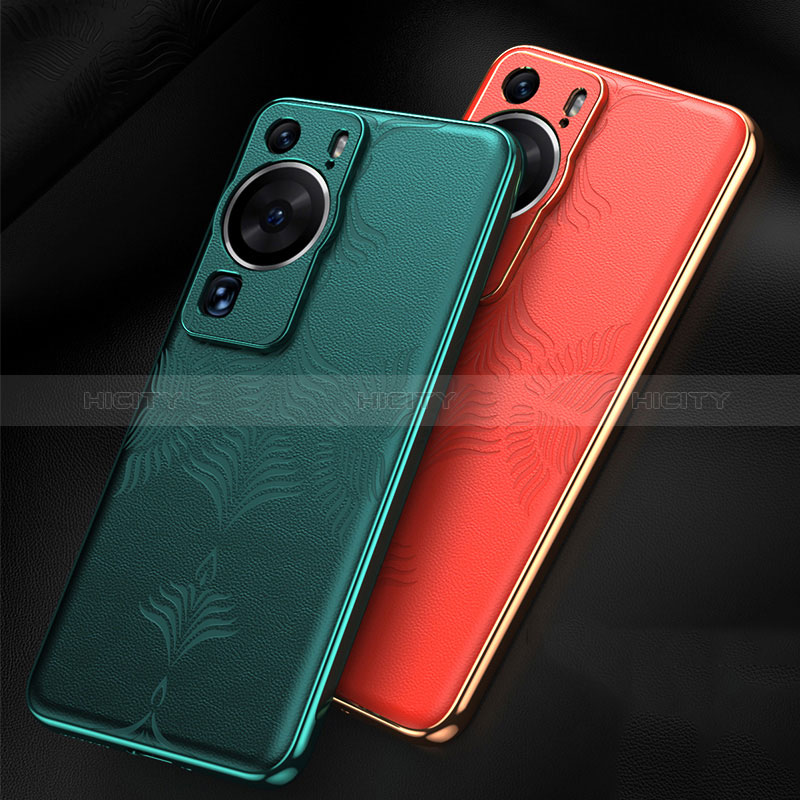 Funda Lujo Cuero Carcasa GS4 para Huawei P60 Pro