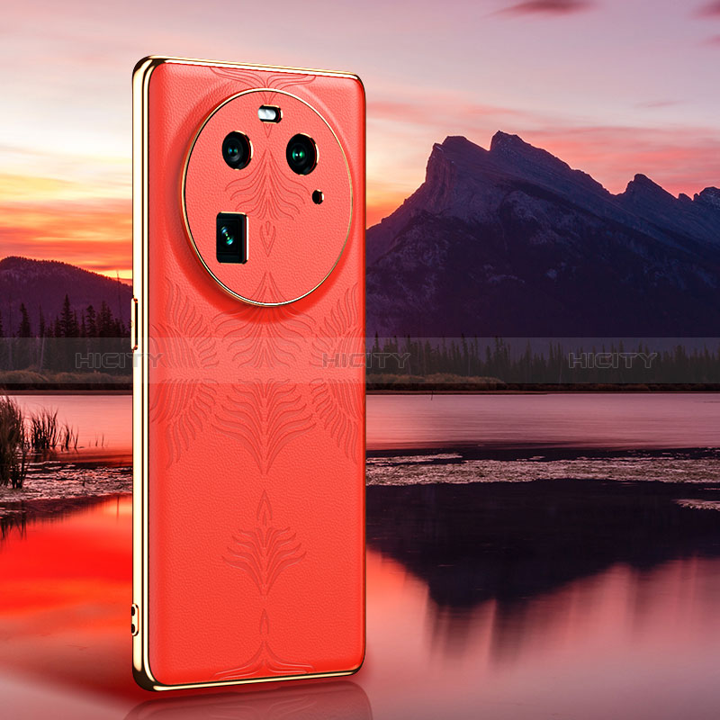 Funda Lujo Cuero Carcasa GS4 para Oppo Find X6 Pro 5G