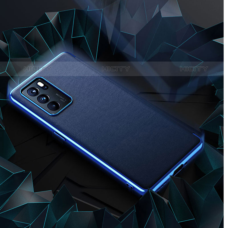 Funda Lujo Cuero Carcasa GS4 para Oppo Reno6 5G