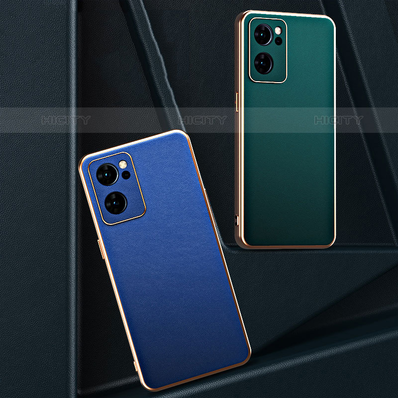 Funda Lujo Cuero Carcasa GS4 para Oppo Reno7 SE 5G