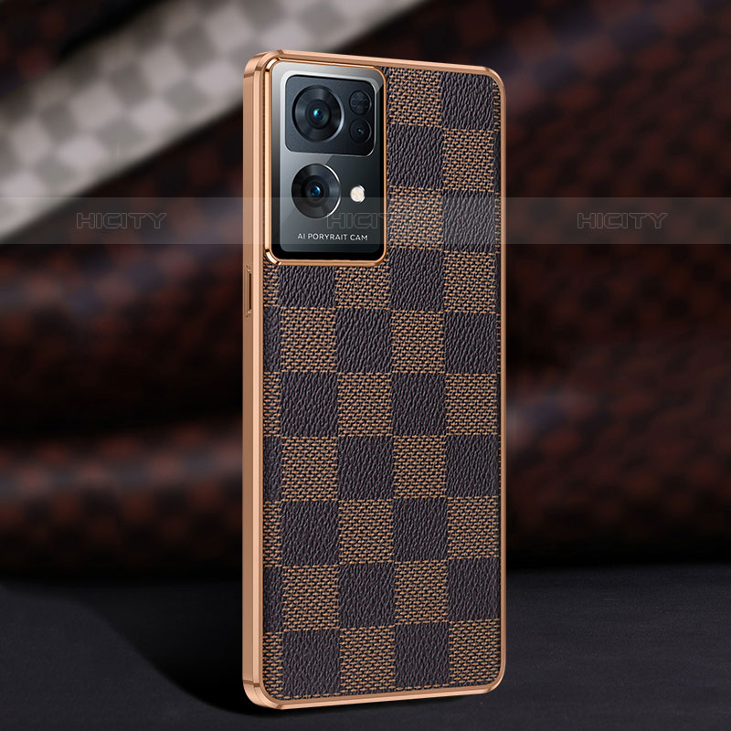 Funda Lujo Cuero Carcasa JB1 para Oppo Reno7 Pro 5G