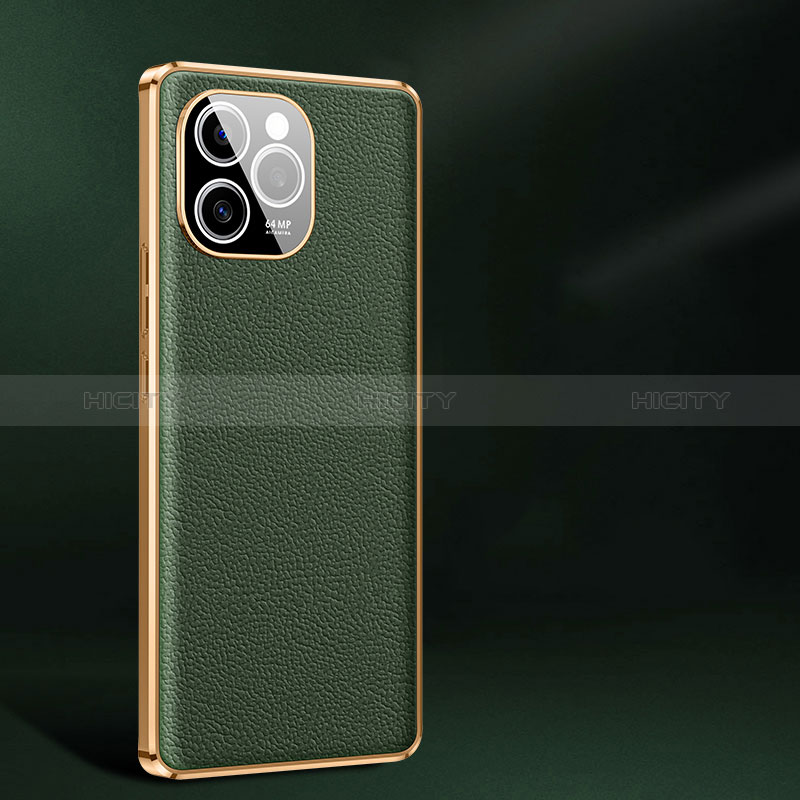 Funda Lujo Cuero Carcasa JB2 para Huawei Honor 60 SE 5G Verde