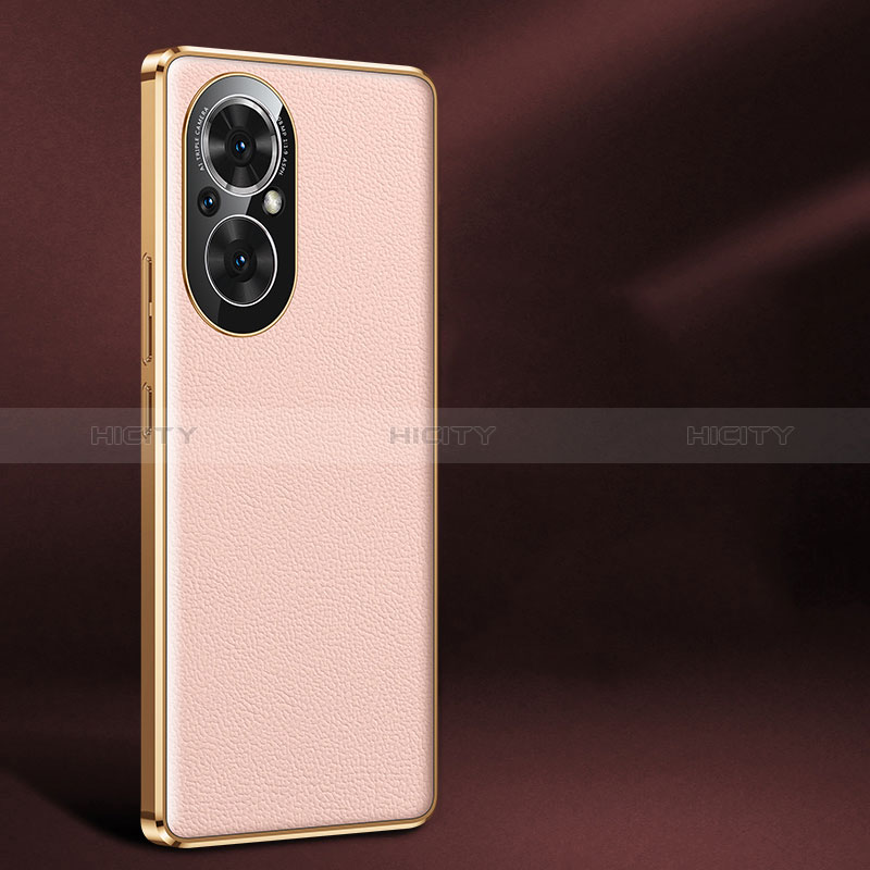 Funda Lujo Cuero Carcasa JB2 para Huawei Nova 9 SE Rosa