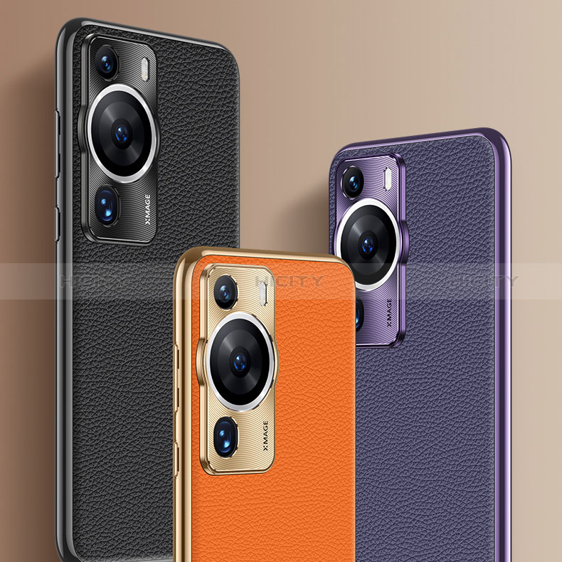 Funda Lujo Cuero Carcasa JB2 para Huawei P60