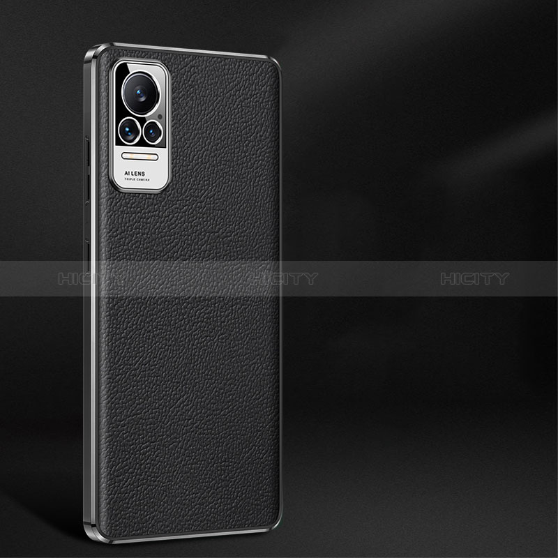 Funda Lujo Cuero Carcasa JB2 para Xiaomi Civi 5G Negro