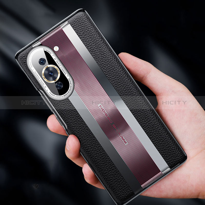 Funda Lujo Cuero Carcasa JB6 para Huawei Nova 10