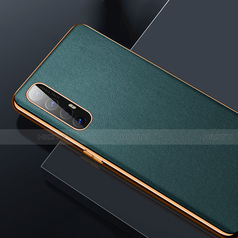 Funda Lujo Cuero Carcasa L01 para Oppo Reno3 Pro