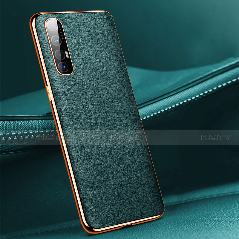 Funda Lujo Cuero Carcasa L01 para Oppo Reno3 Pro