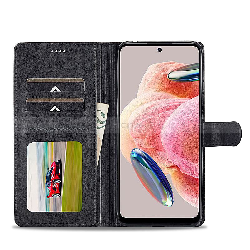 Funda Lujo Cuero Carcasa LC1 para Xiaomi Redmi Note 12 4G