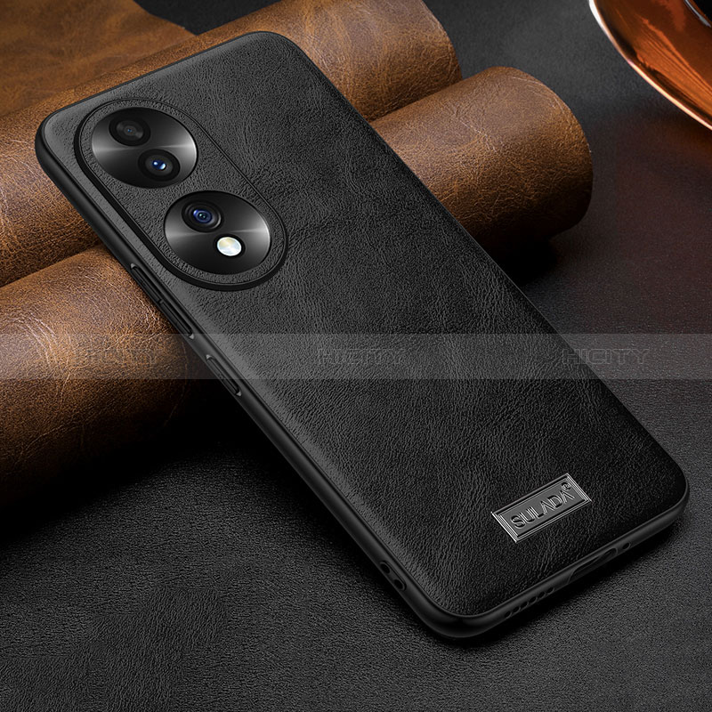 Funda Lujo Cuero Carcasa LD1 para Huawei Honor 70 5G