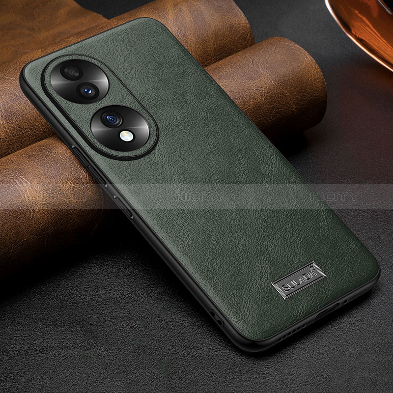 Funda Lujo Cuero Carcasa LD1 para Huawei Honor 70 5G