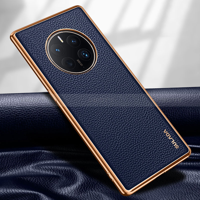 Funda Lujo Cuero Carcasa LD1 para Huawei Mate 50 Pro