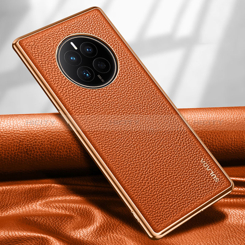 Funda Lujo Cuero Carcasa LD1 para Huawei Mate 50E