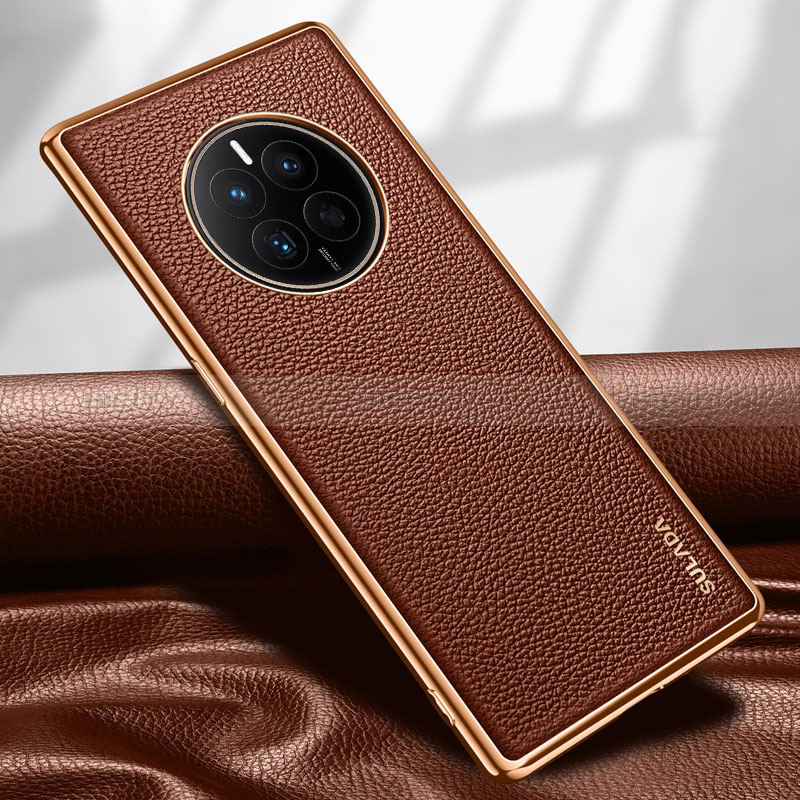 Funda Lujo Cuero Carcasa LD1 para Huawei Mate 50E