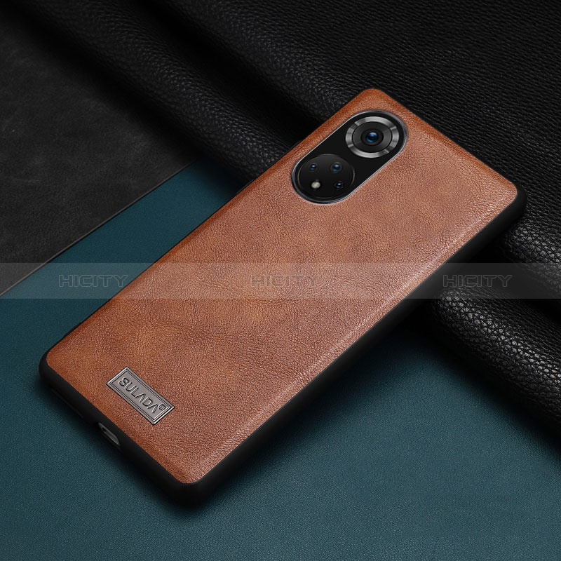 Funda Lujo Cuero Carcasa LD1 para Huawei Nova 9