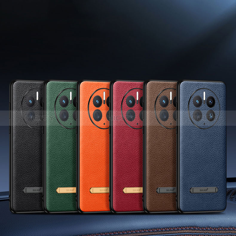 Funda Lujo Cuero Carcasa LD2 para Huawei Mate 50 Pro