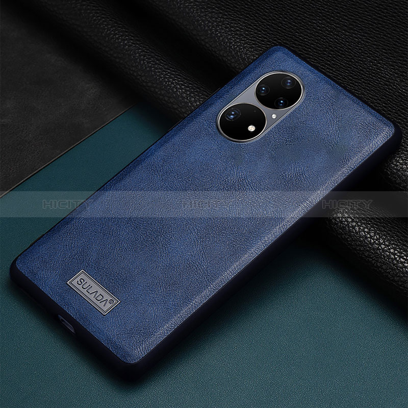 Funda Lujo Cuero Carcasa LD2 para Huawei P50