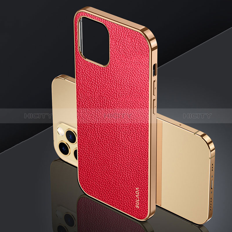 Funda Lujo Cuero Carcasa LD3 para Apple iPhone 14 Pro