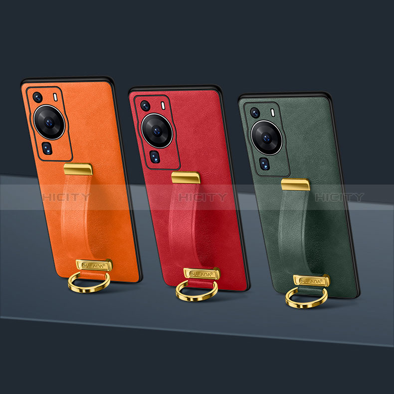 Funda Lujo Cuero Carcasa LD3 para Huawei P60