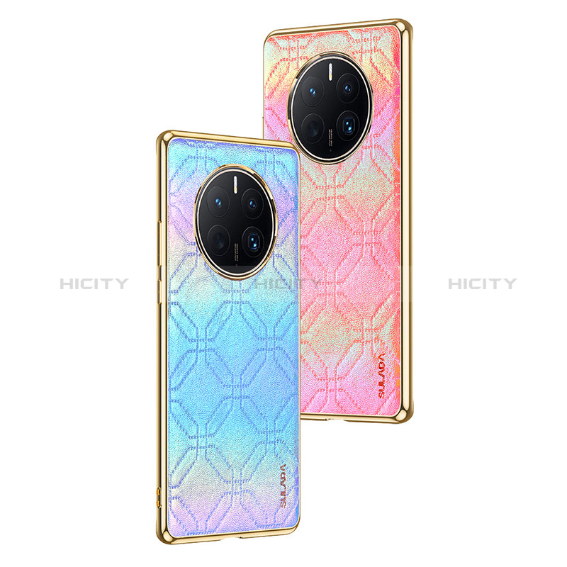 Funda Lujo Cuero Carcasa LD4 para Huawei Mate 50 Pro