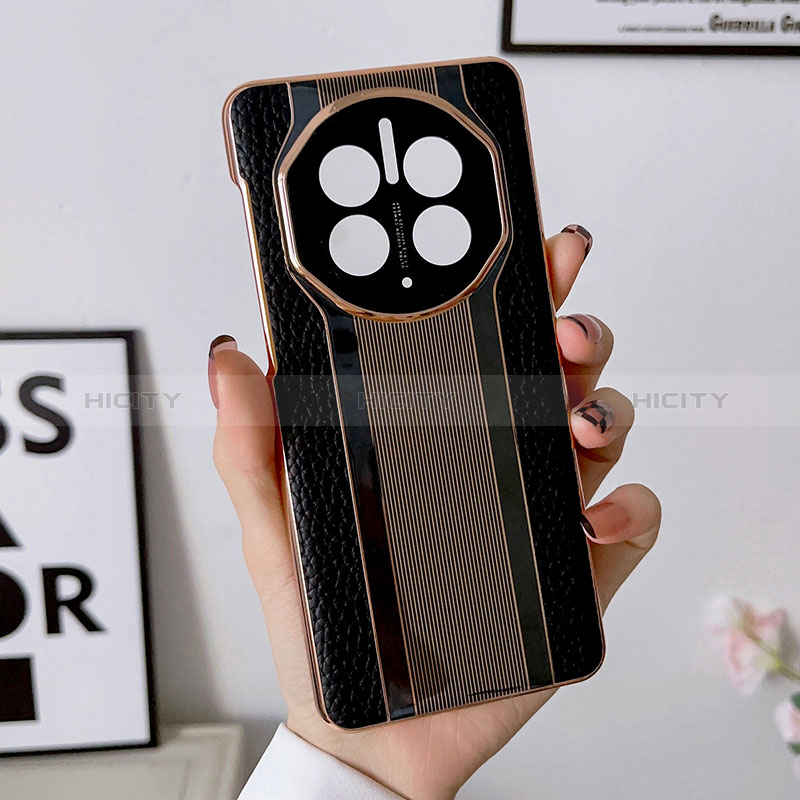 Funda Lujo Cuero Carcasa LF1 para Huawei Mate 50