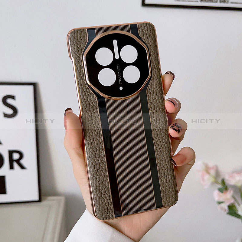 Funda Lujo Cuero Carcasa LF1 para Huawei Mate 50 Pro