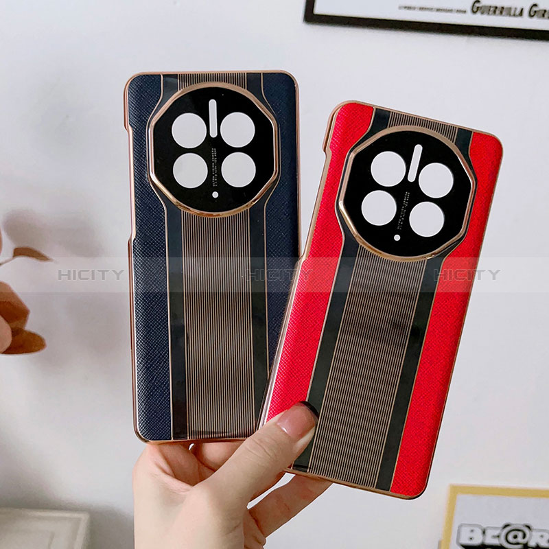 Funda Lujo Cuero Carcasa LF2 para Huawei Mate 50 RS