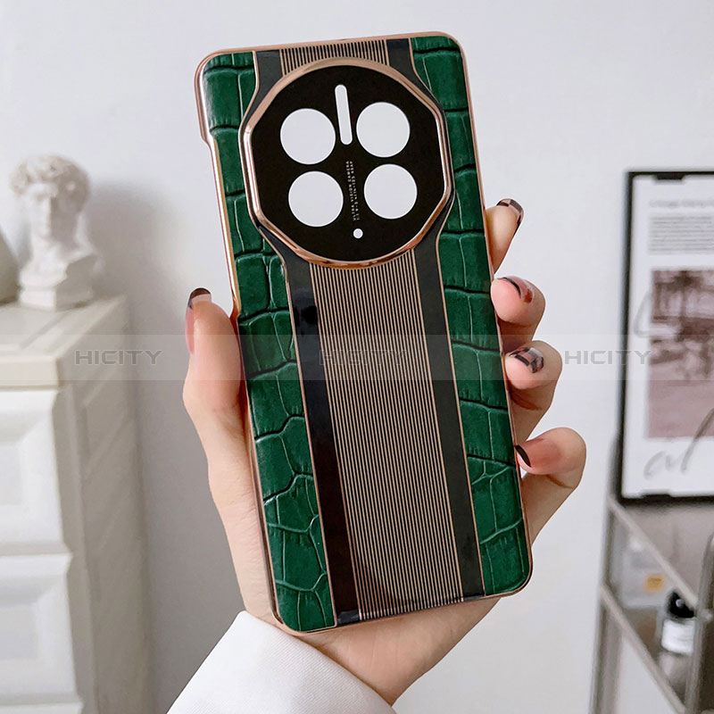 Funda Lujo Cuero Carcasa LF3 para Huawei Mate 50 RS