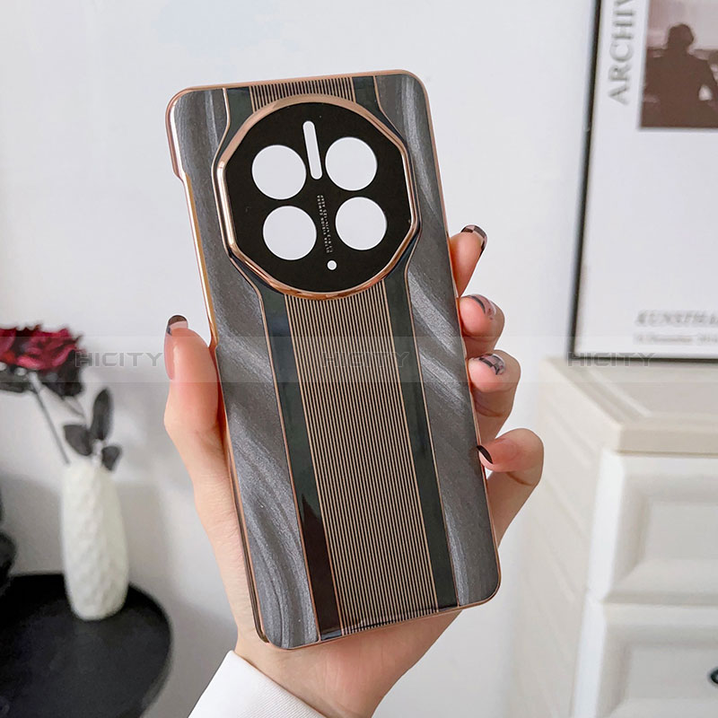 Funda Lujo Cuero Carcasa LF4 para Huawei Mate 50