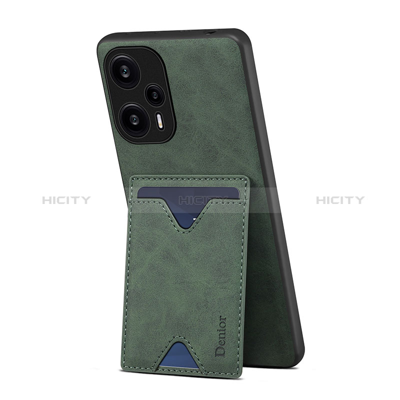 Funda Lujo Cuero Carcasa MT1 para Xiaomi Poco F5 5G Verde