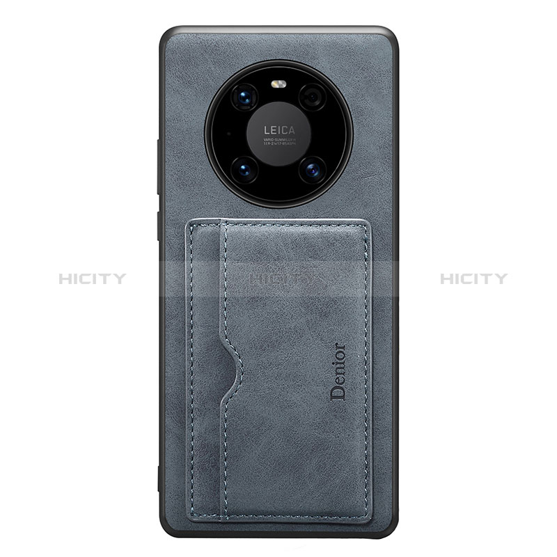 Funda Lujo Cuero Carcasa MT2 para Huawei Mate 50 Pro Gris