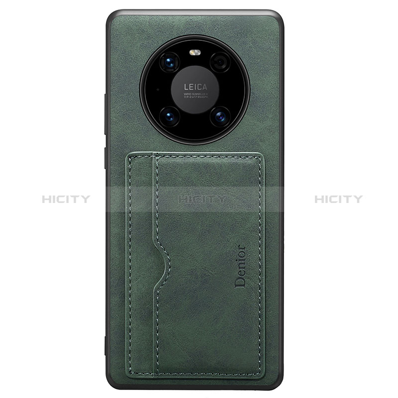 Funda Lujo Cuero Carcasa MT2 para Huawei Mate 50 Pro Verde