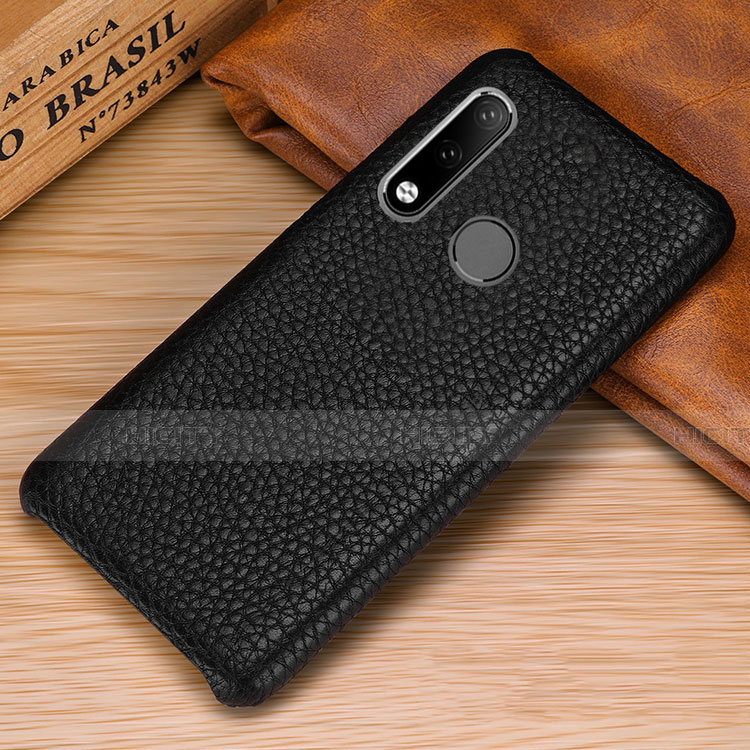 Funda Lujo Cuero Carcasa P01 para Huawei P30 Lite