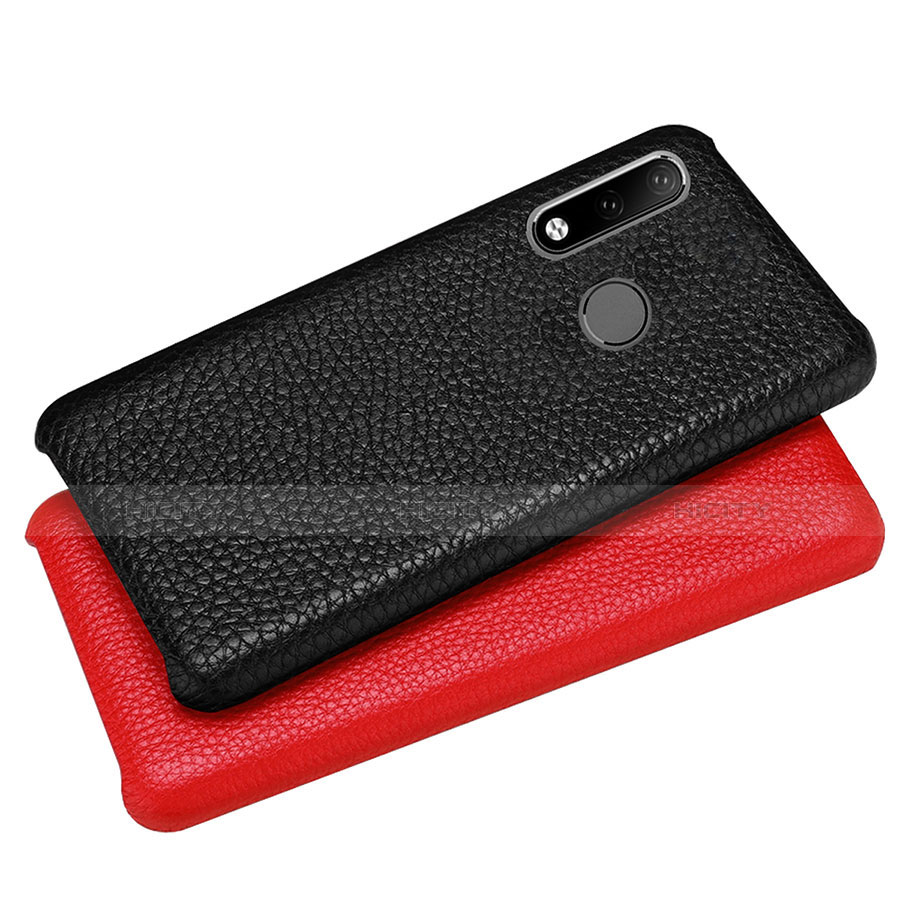 Funda Lujo Cuero Carcasa P01 para Huawei P30 Lite XL