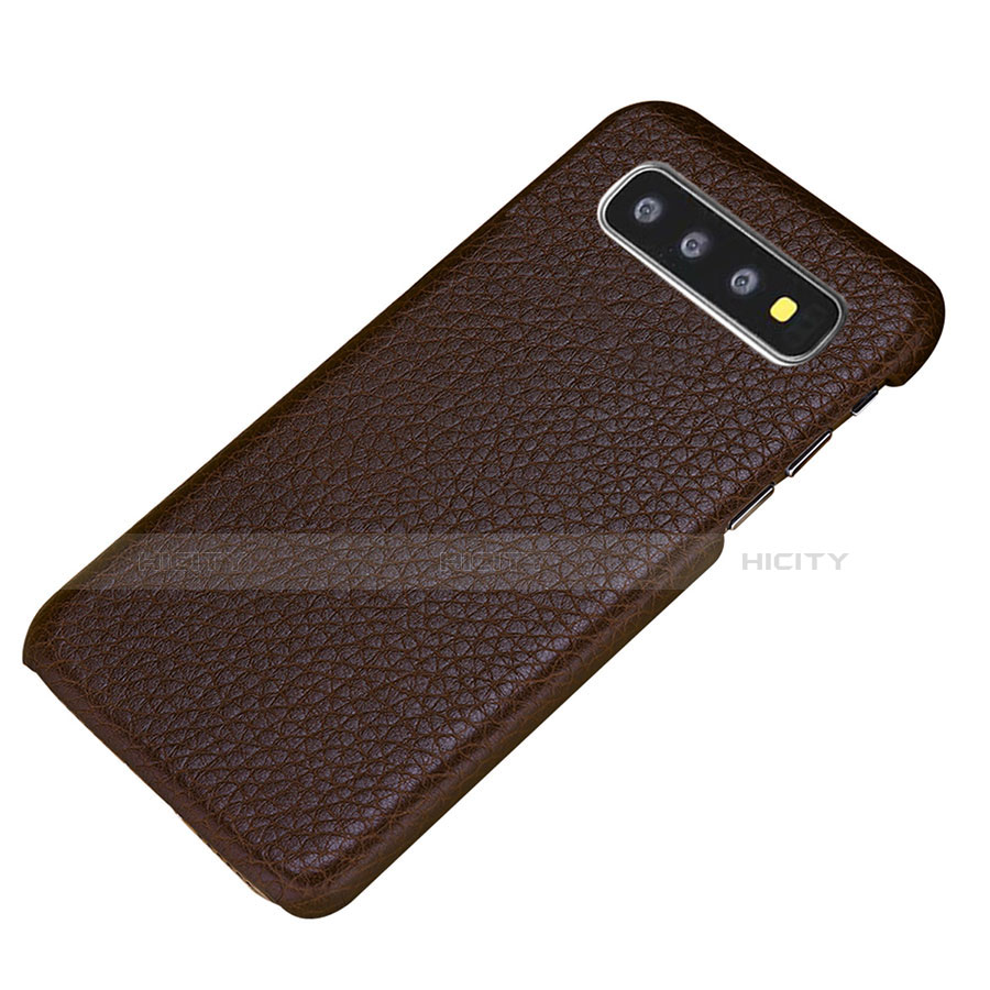 Funda Lujo Cuero Carcasa P01 para Samsung Galaxy S10 5G