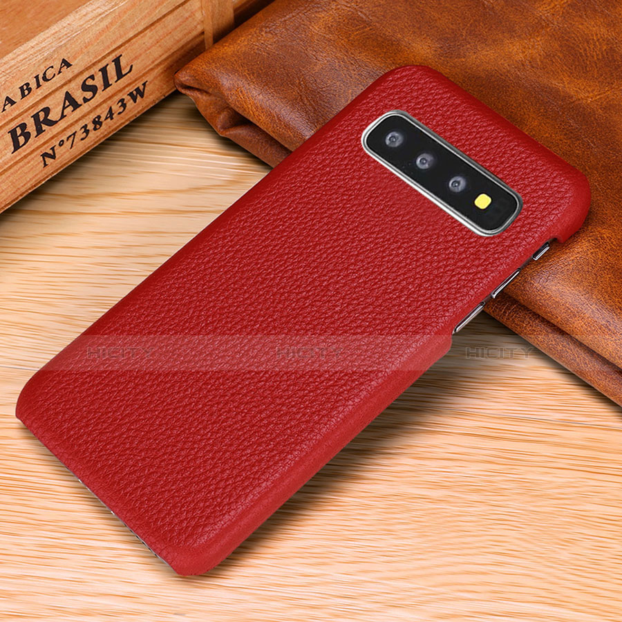 Funda Lujo Cuero Carcasa P01 para Samsung Galaxy S10 5G