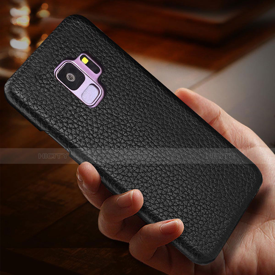 Funda Lujo Cuero Carcasa P01 para Samsung Galaxy S9 Plus