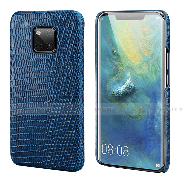 Funda Lujo Cuero Carcasa P02 para Huawei Mate 20 Pro