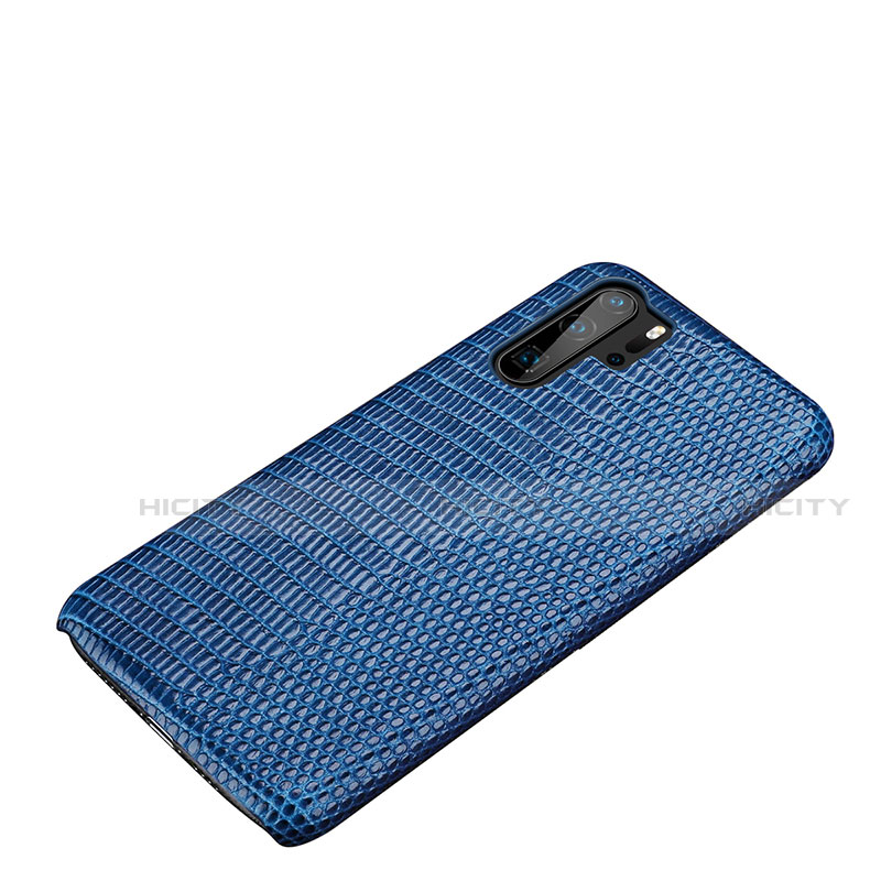 Funda Lujo Cuero Carcasa P02 para Huawei P30 Pro