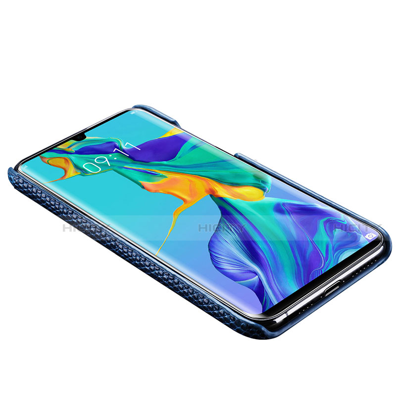 Funda Lujo Cuero Carcasa P02 para Huawei P30 Pro