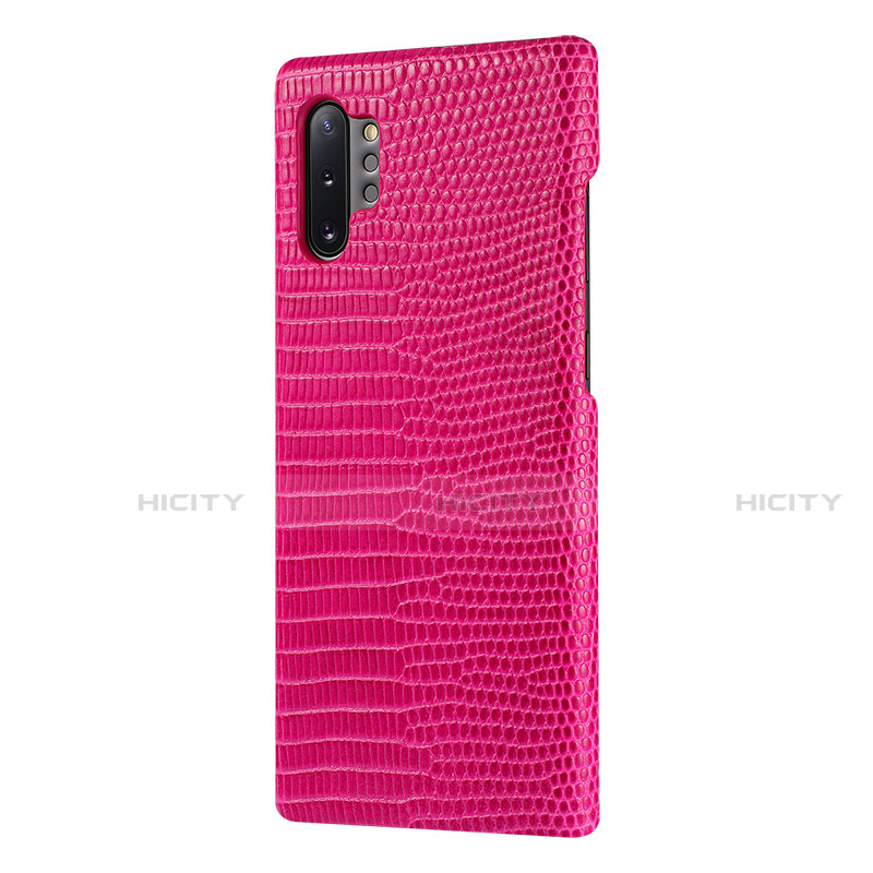 Funda Lujo Cuero Carcasa P02 para Samsung Galaxy Note 10 Plus