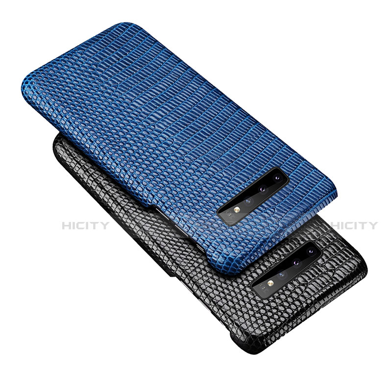 Funda Lujo Cuero Carcasa P02 para Samsung Galaxy S10e